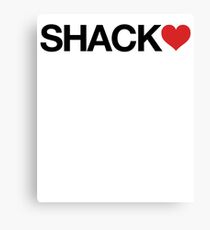 Love Shack Gift For Couples Romantic Canvas Print