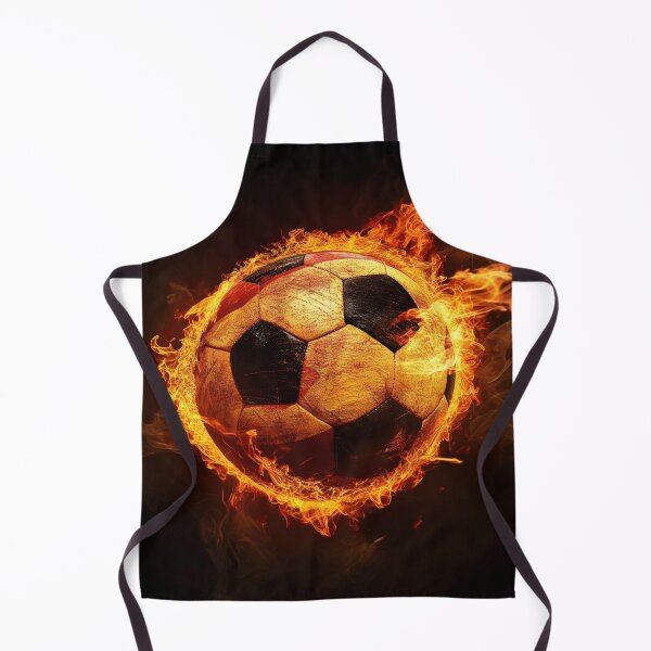 Item preview, Burning soccer ball II designed and sold by Wiesława Smolińska.