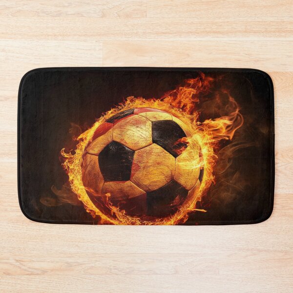 Item preview, Burning soccer ball II designed and sold by Wiesława Smolińska.
