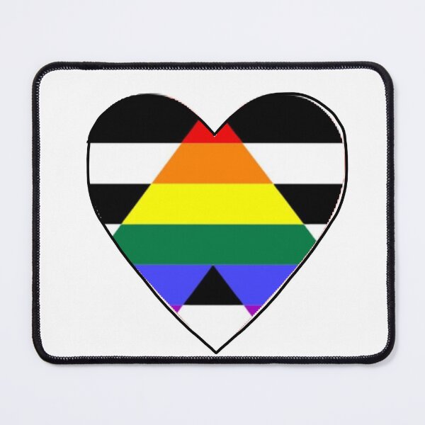Item preview, Straight Ally From The Heart designed and sold by A4R0NN.