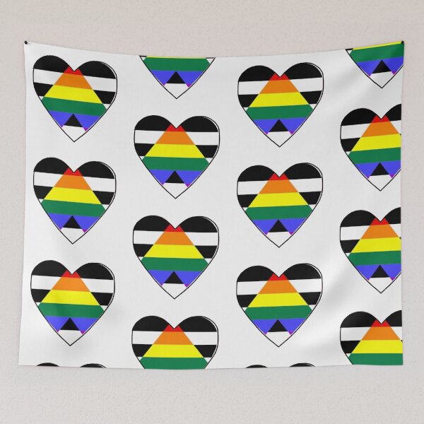 Item preview, Straight Ally From The Heart designed and sold by A4R0NN.