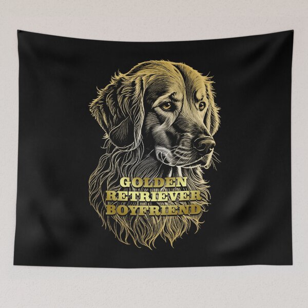 Item preview, Golden retriever boyfriend, loyal boyfriend, affectionate partner, sweet boyfriend,dog designed and sold by CrisMor-Art.