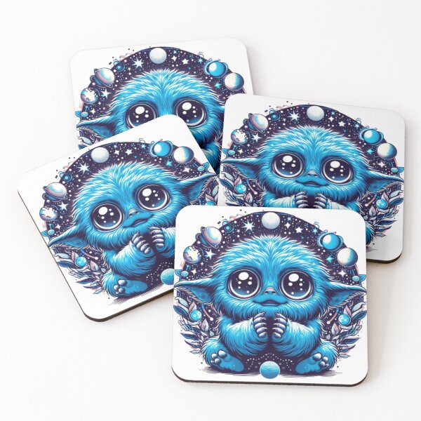 Item preview, Little cute blue being. designed and sold by Agmaa.
