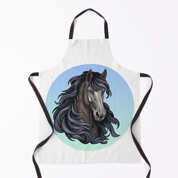 Item preview, Horses! AI image of a dignified horse with a touch of artistic embellishment. designed and sold by ArtOfEalaine.