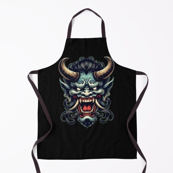Item preview, Japanese Oni Demon Yokai Retro designed and sold by TomFrontierArt.