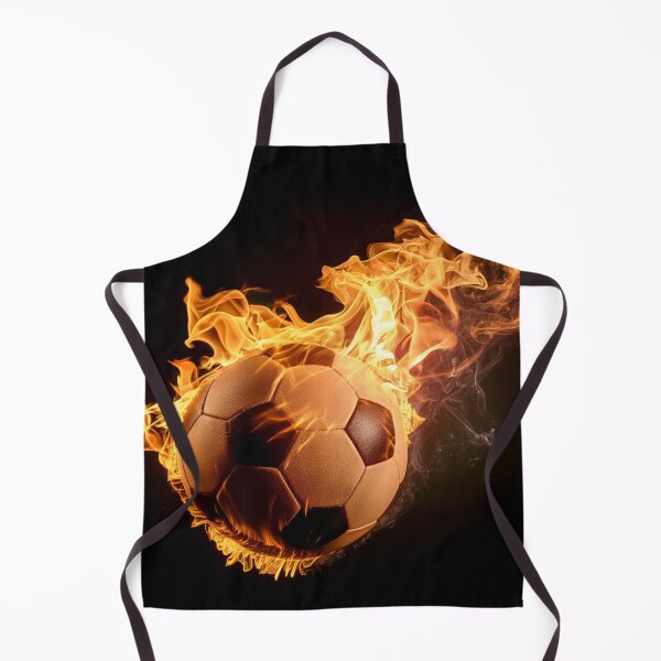 Item preview, Burning soccer ball III designed and sold by Wiesława Smolińska.