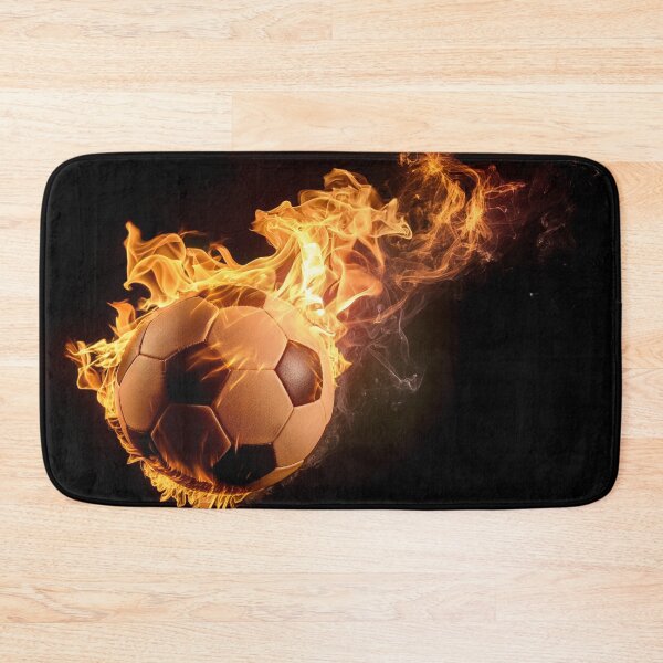 Item preview, Burning soccer ball III designed and sold by Wiesława Smolińska.
