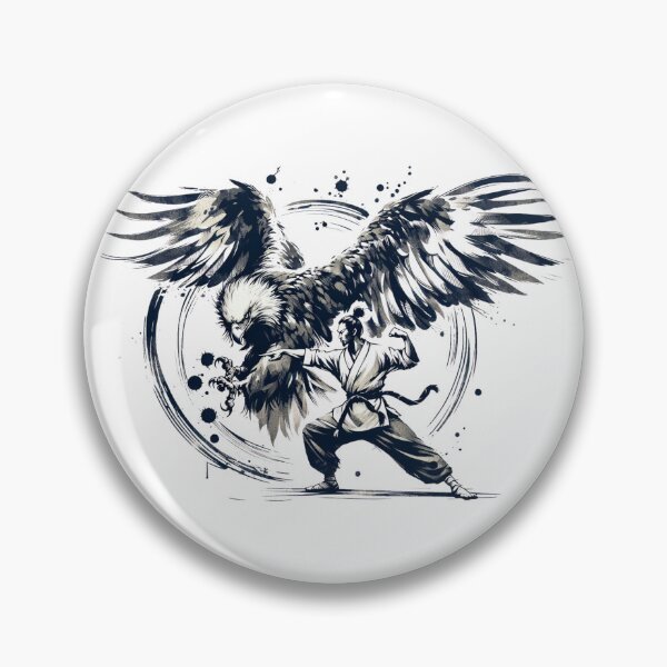 Artikelvorschau, Eagle Spirit Martial Arts - Kraft & Anmut T-Shirt entworfen und verkauft von MiszungART.