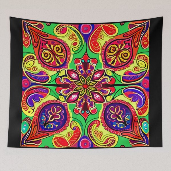 Item preview, Kaleidoscope of Carnival Whimsy designed and sold by Highlandkings.