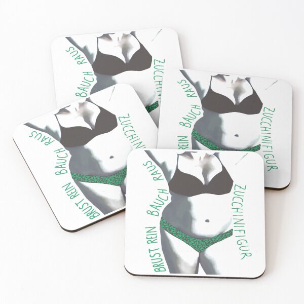 Item preview, Chest in, belly out: zucchini figure designed and sold by lila-Moehre.