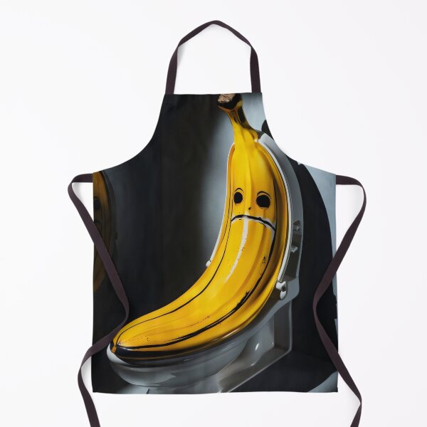 Item preview, Inodoro estilo plátano. designed and sold by MyHappyArtShop.