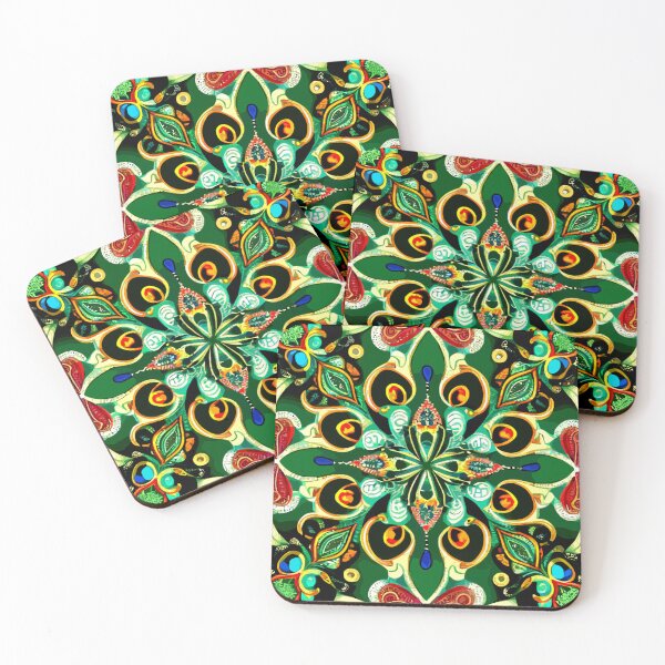 Item preview, Emerald Essence: A Mandala of Life designed and sold by Highlandkings.