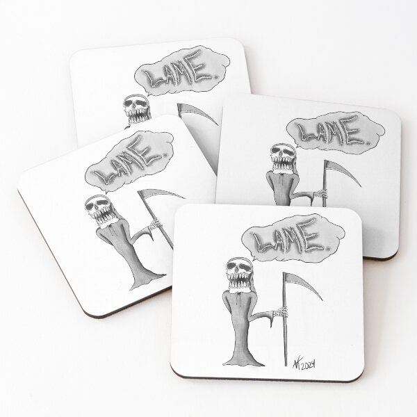 Item preview, Grimly Unimpressed designed and sold by Gh0stChiliArt.
