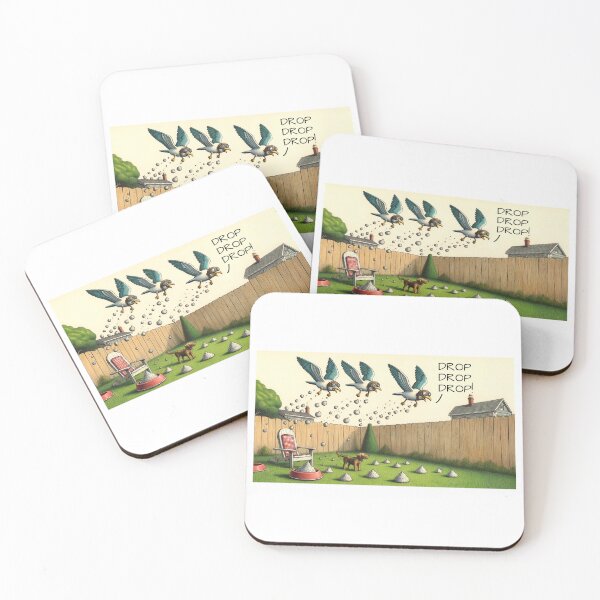Item preview, Seagull bombing run designed and sold by FamouslyStupid.