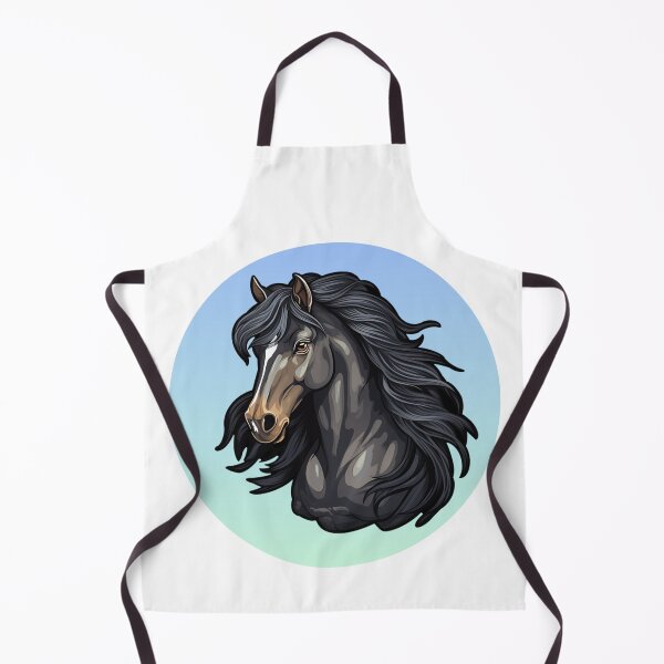 Item preview, Horses! AI image of a dignified horse with a touch of artistic embellishment. designed and sold by ArtOfEalaine.