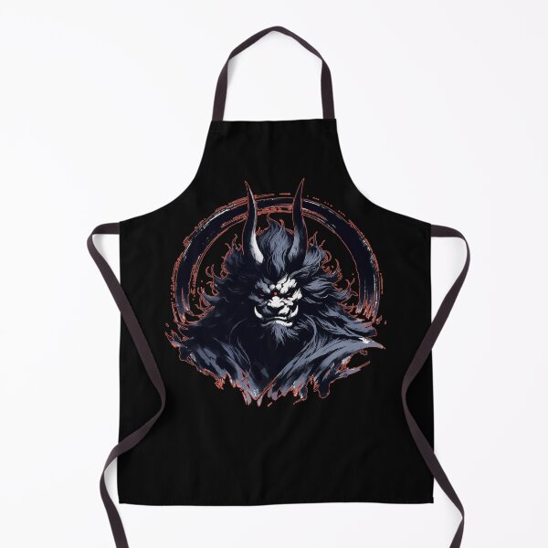 Item preview, Japanese Oni Demon Yokai Enso Circle designed and sold by TomFrontierArt.