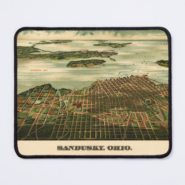 Item preview, Sandusky, Ohio (1898) designed and sold by allhistory.