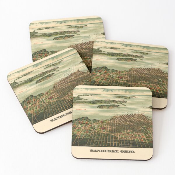 Item preview, Sandusky, Ohio (1898) designed and sold by allhistory.