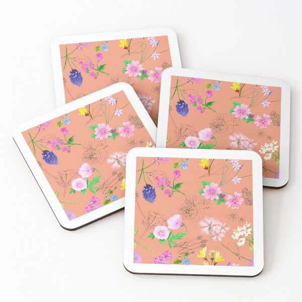 Item preview, Wild Flower Peach designed and sold by by Mònica Roca.