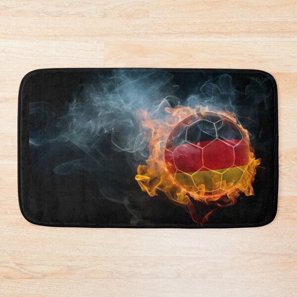 Item preview, Burning football Germany designed and sold by Wiesława Smolińska.