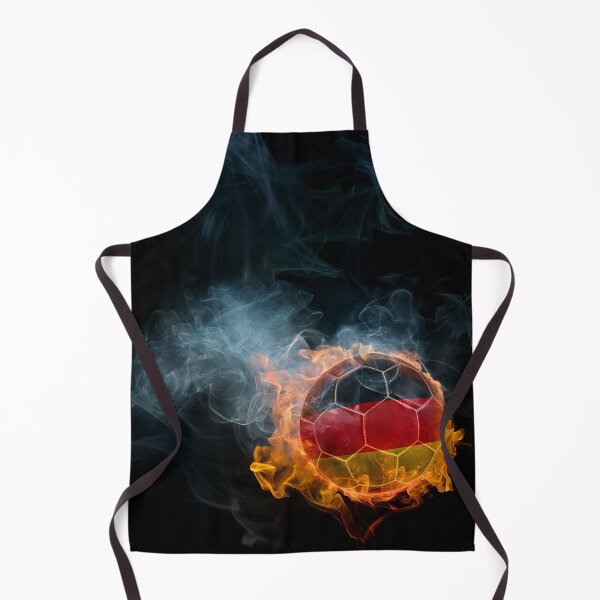 Item preview, Burning football Germany designed and sold by Wiesława Smolińska.