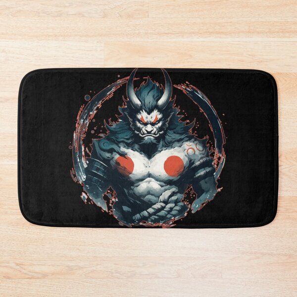 Item preview, Japanese Oni Demon Yokai Enso Circle Art designed and sold by TomFrontierArt.