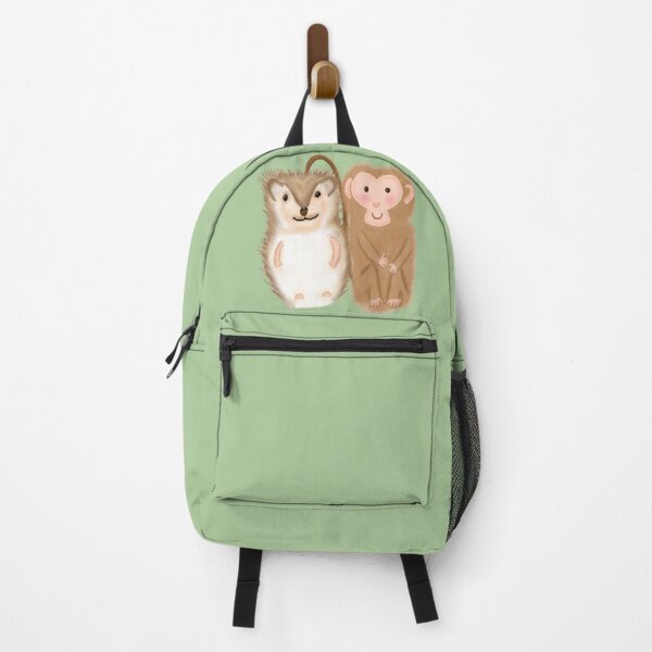 Item preview, Cute Hedgehog and monkey designed and sold by AnnaMarcelle.