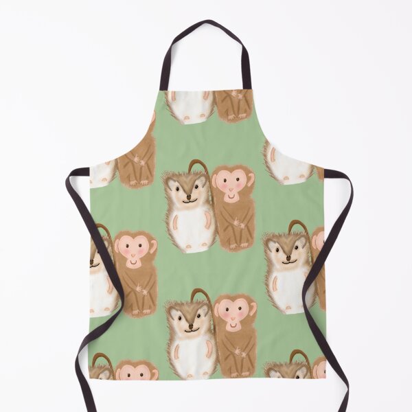 Item preview, Cute Hedgehog and monkey designed and sold by AnnaMarcelle.