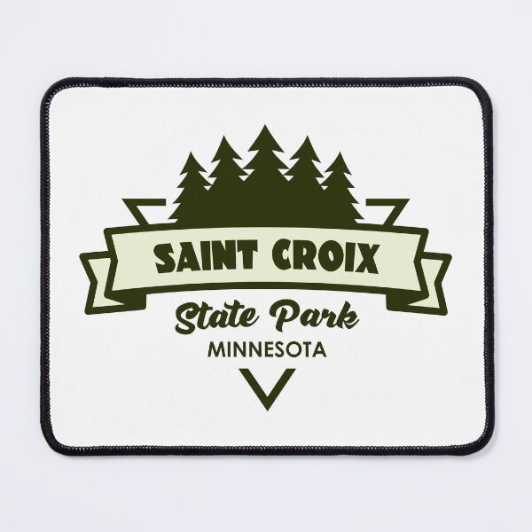 Item preview, Saint Croix State Park Minnesota Trees And Ribbon designed and sold by bivenart.