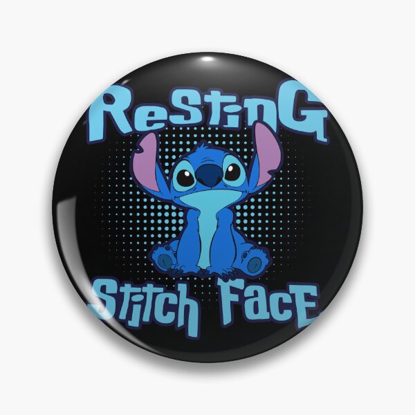 Item preview, Resting Stitch Face designed and sold by Alema Art.