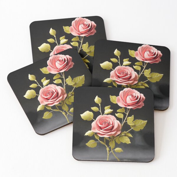 Item preview, Simple 3D Rose Flower Wall Decor designed and sold by Sadia  Jannat.