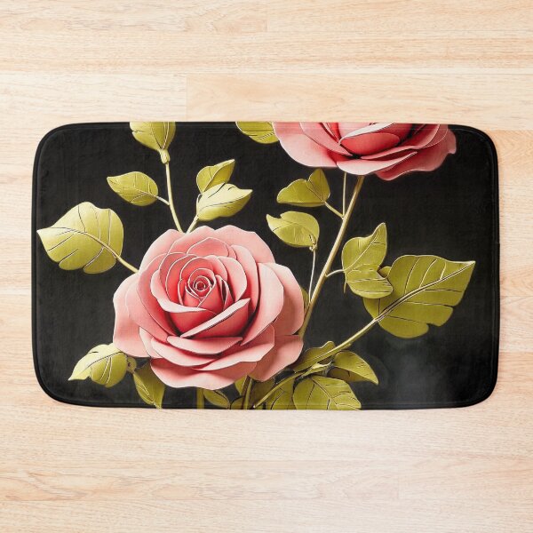 Item preview, Simple 3D Rose Flower Wall Decor designed and sold by Sadia  Jannat.