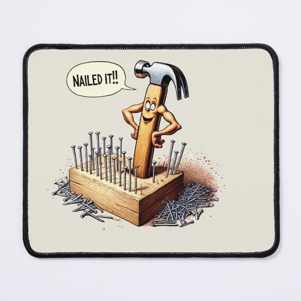 Item preview, Nailed it!   designed and sold by FamouslyStupid.