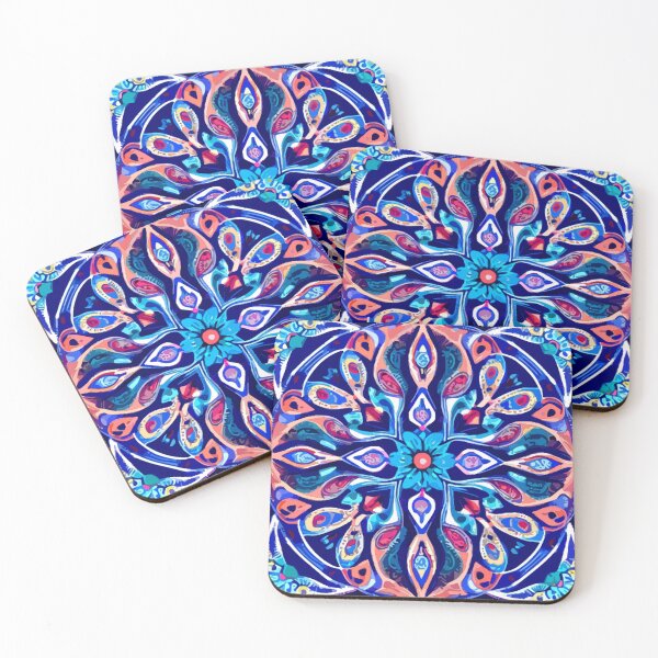 Item preview, Nocturnal Bloom in Sapphire Hues designed and sold by Highlandkings.