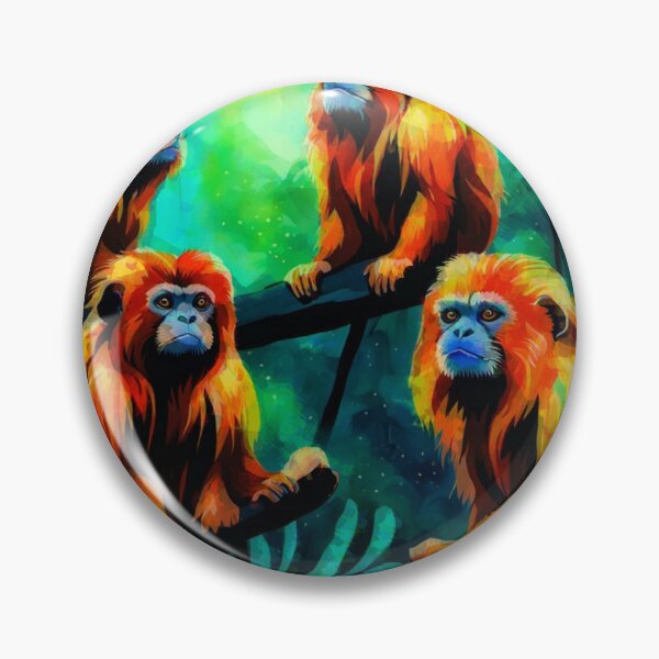 Item preview, Golden lion tamarin v2 designed and sold by Helios Be. Lavsh.