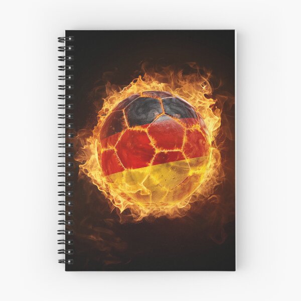 Item preview, Burning football Germany II designed and sold by Wiesława Smolińska.