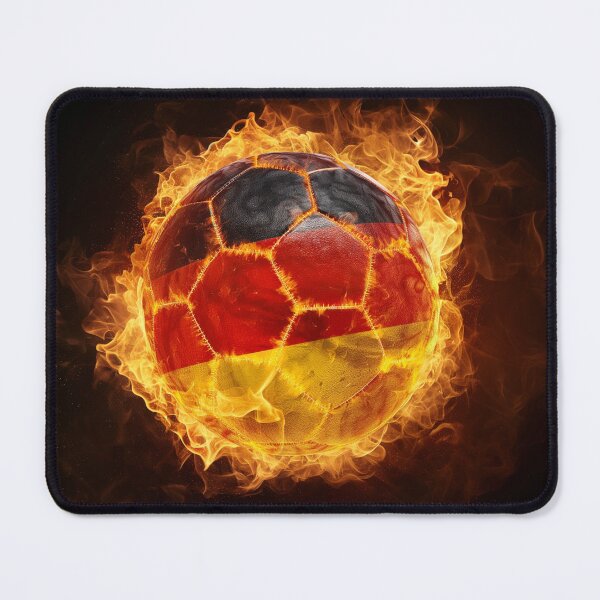 Item preview, Burning football Germany II designed and sold by Wiesława Smolińska.