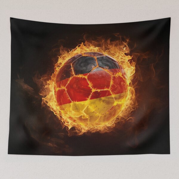 Item preview, Burning football Germany II designed and sold by Wiesława Smolińska.