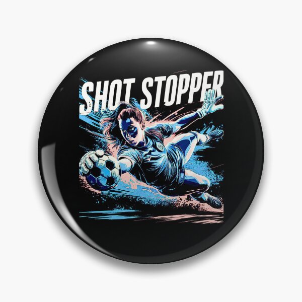 Item preview, Shot Stopper Female Goalkeeper designed and sold by BoughtTheTShirt.