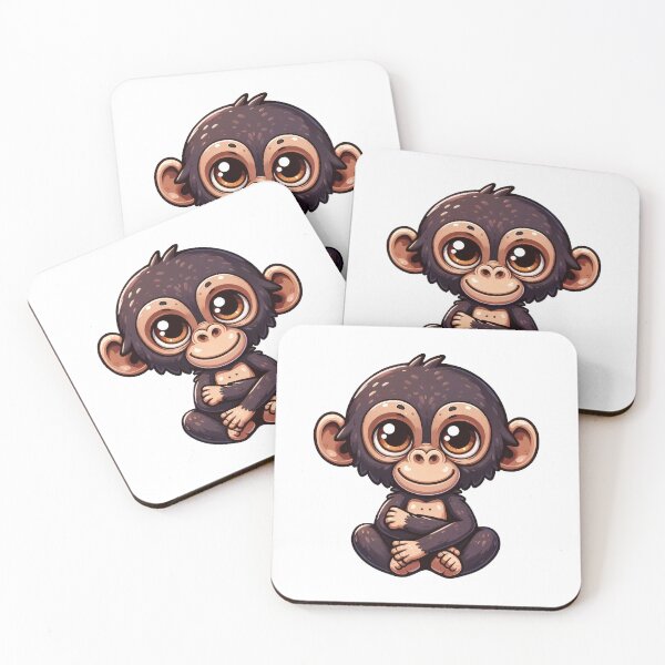 Item preview, Bonobo Sticker designed and sold by Magnuna.