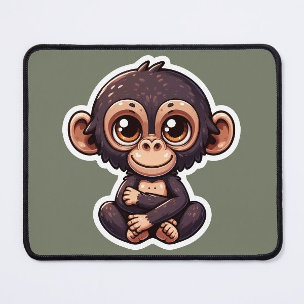 Item preview, Bonobo Sticker designed and sold by Magnuna.