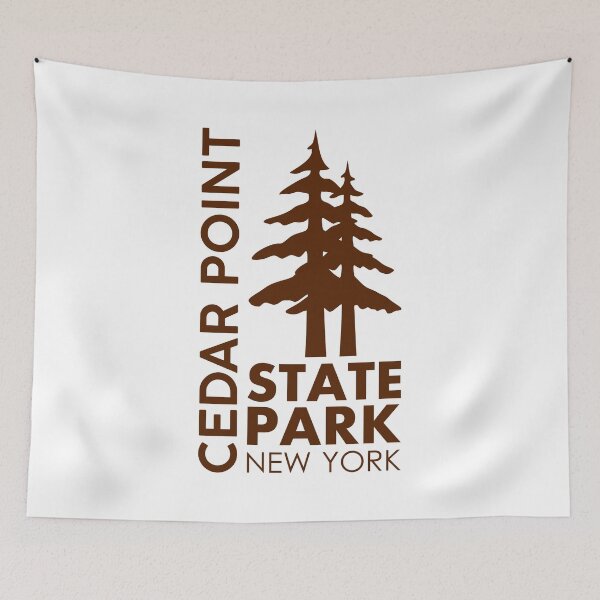 Item preview, Cedar Point State Park New York Pines designed and sold by bivenart.