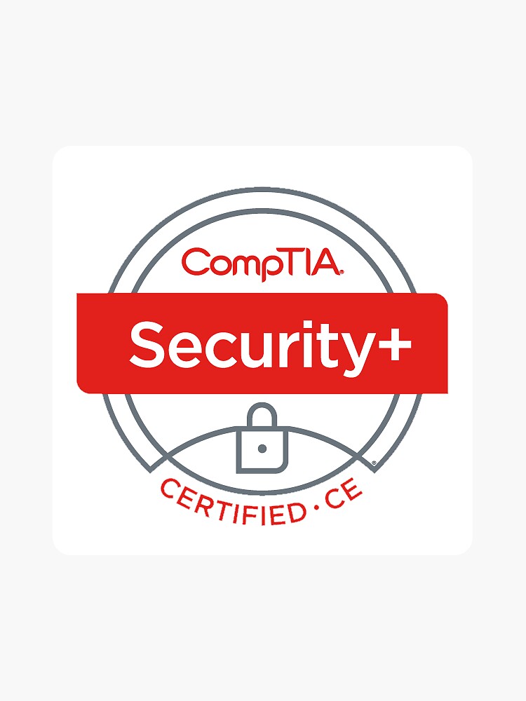 Thumbnail 3 von 3, Sticker, Comptia Security+-Abzeichen designt und verkauft von Niels2750.