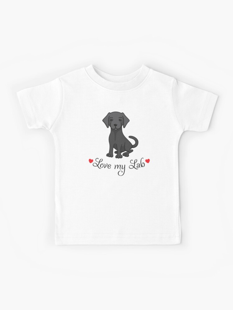 i love my labrador t shirt