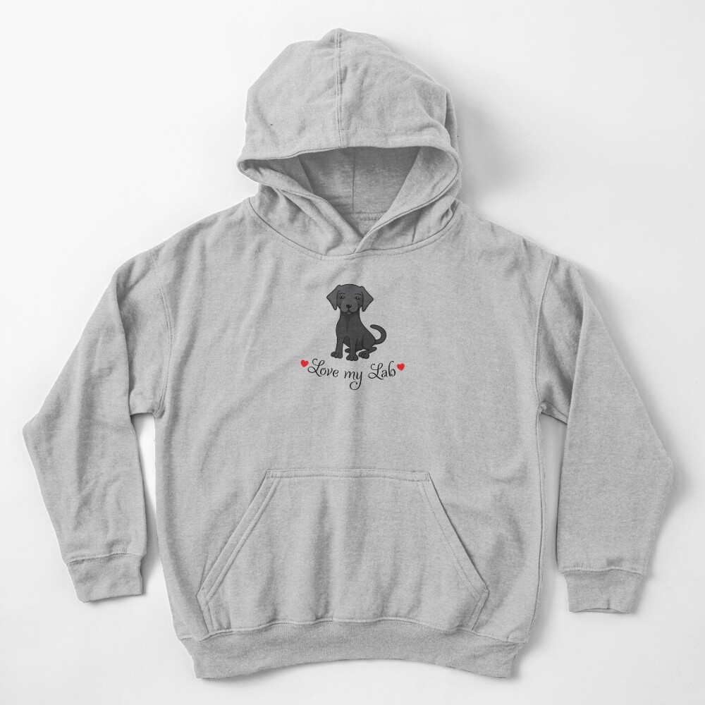 black lab hoodie