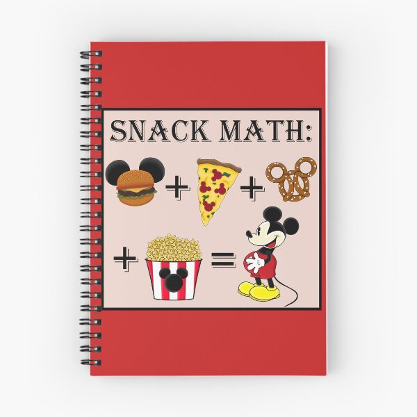 Item preview, Snack Math (Mickey's junk food) designed and sold by amygoodman.