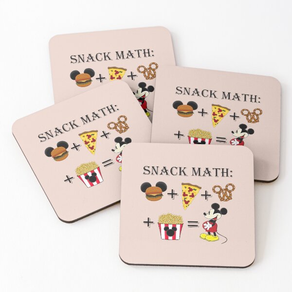 Item preview, Snack Math (Mickey's junk food) designed and sold by amygoodman.