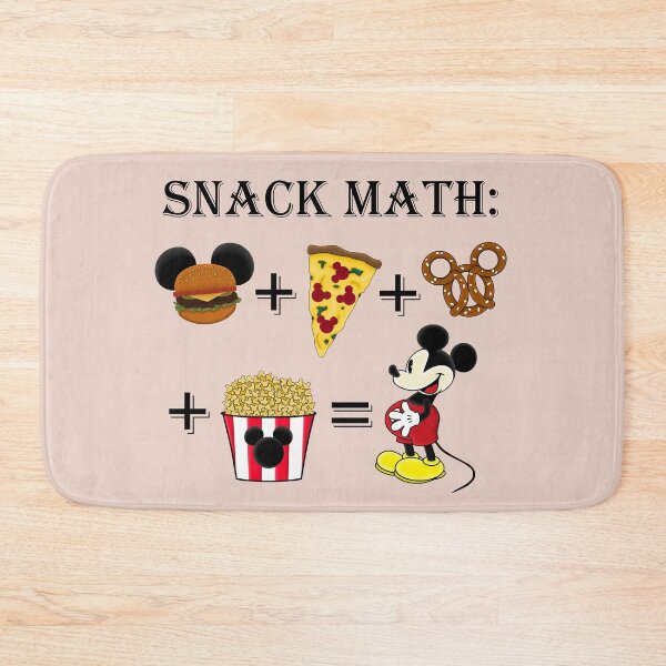 Item preview, Snack Math (Mickey's junk food) designed and sold by amygoodman.