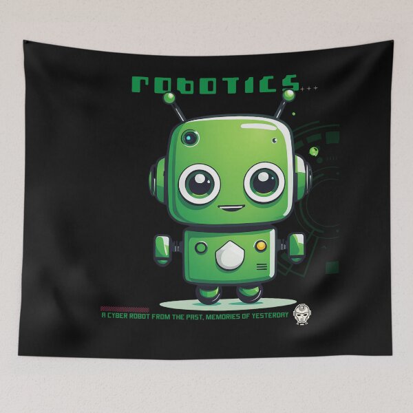 Item preview, A Robot That Will Make You Smile Every Day designed and sold by Artedig.