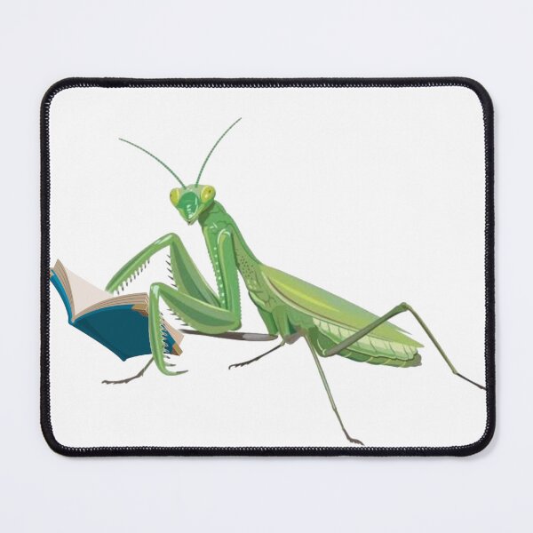 Item preview, Praying Mantis Book Reading Nerd designed and sold by nickp1480.